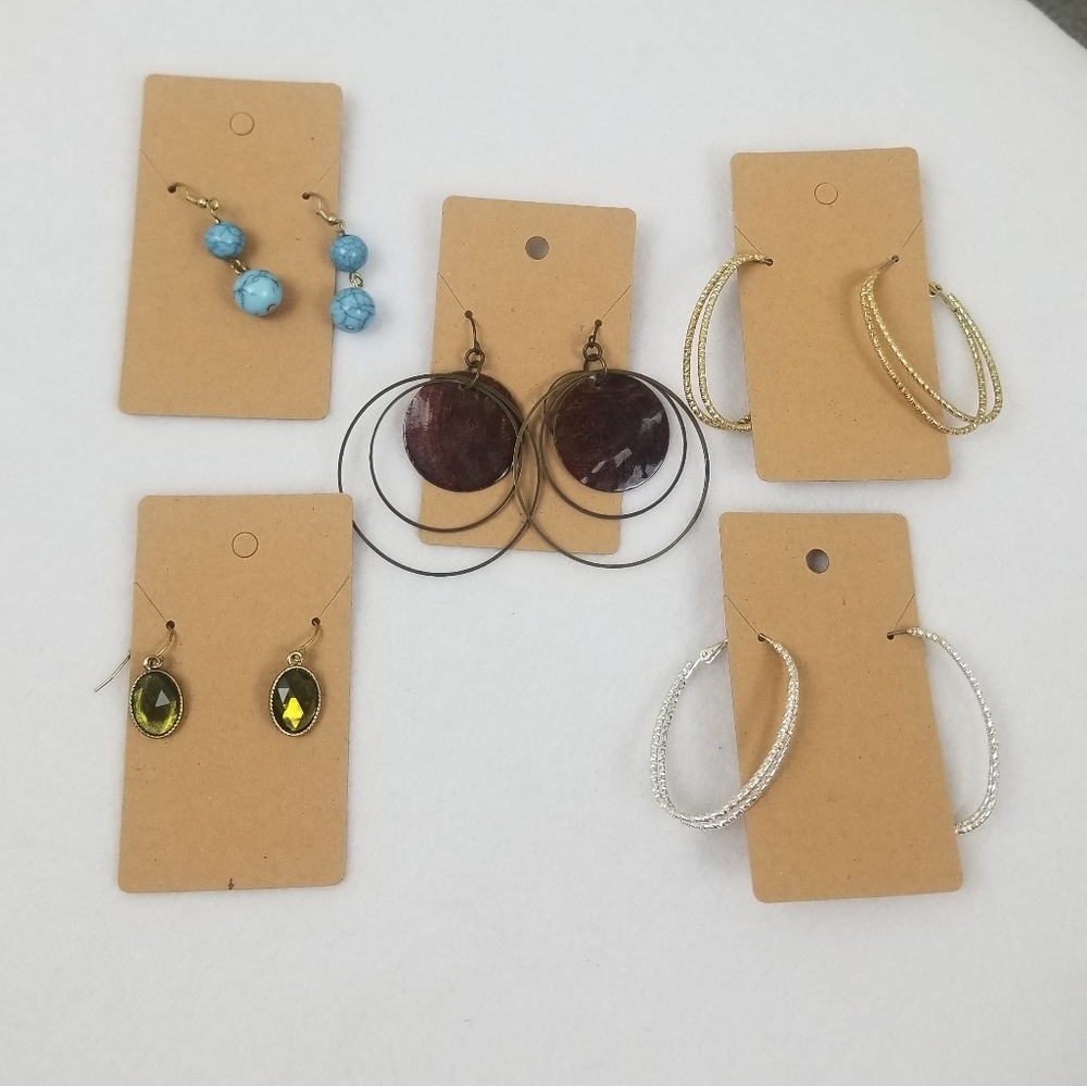 Vintage Dangle earrings💥5pair Bundle